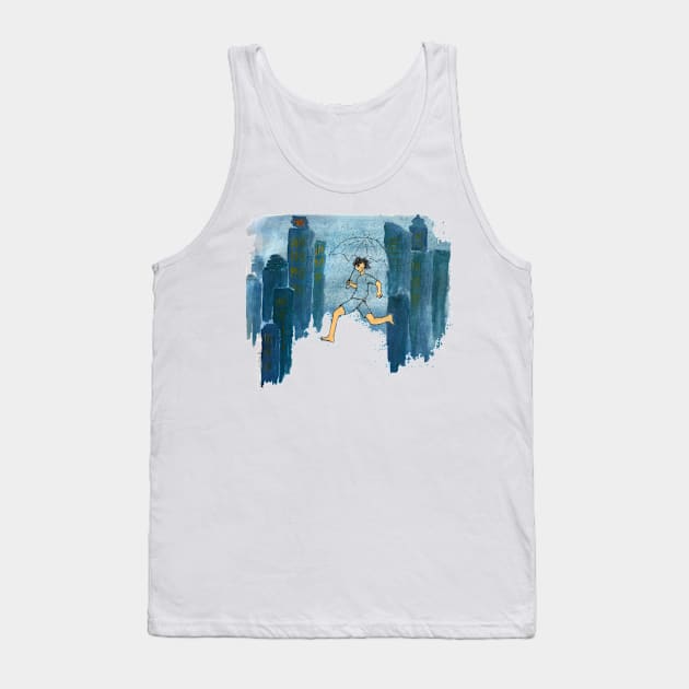 Rain Runner Tank Top by Sub_Scholars